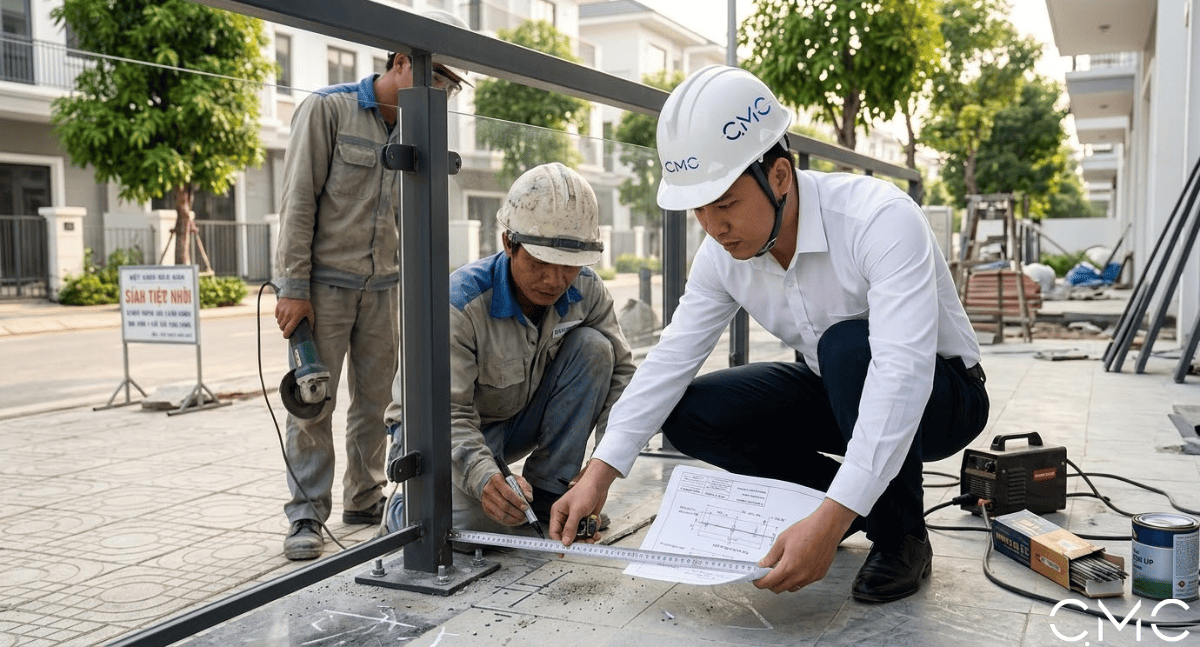 Những bài học trong nghề xây dựng lan can, cầu thang