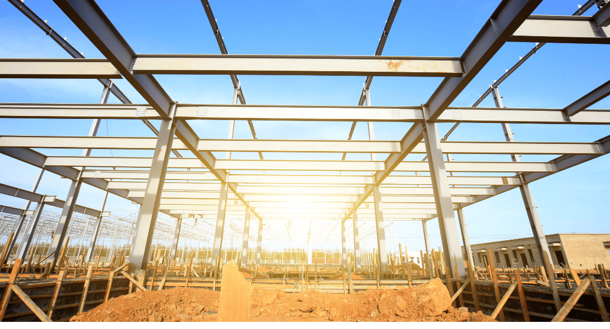 Công trình kết cấu thép đã hoàn thành