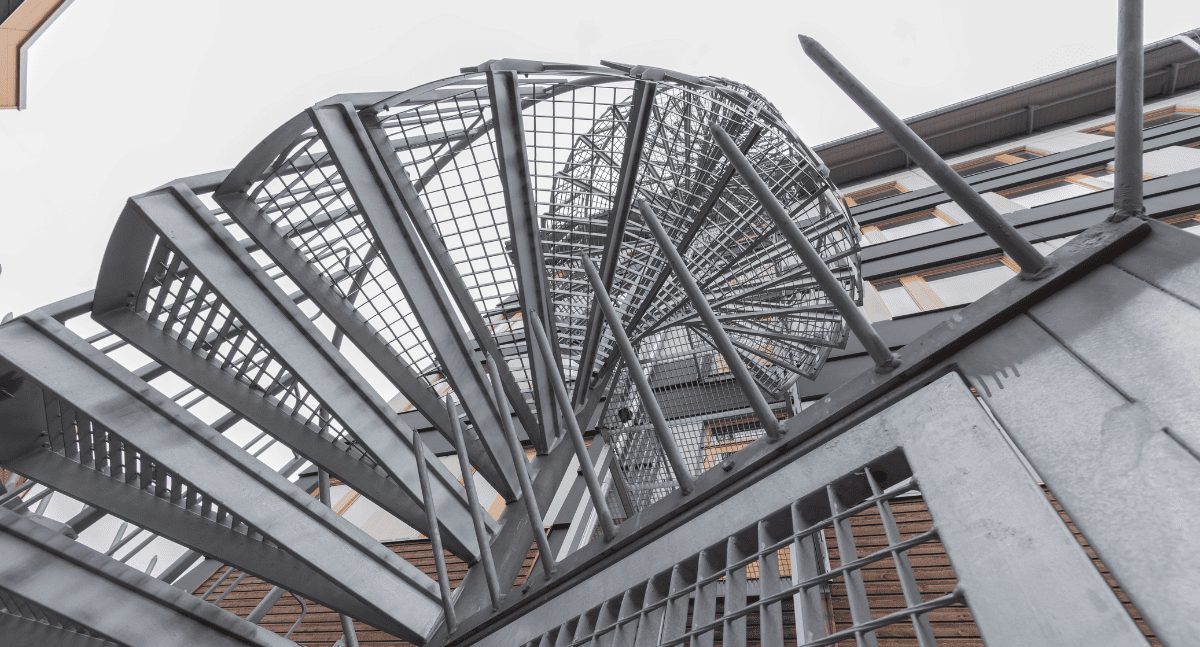 Cầu thang thép dạng xoắn CMC Architects Việt Nam