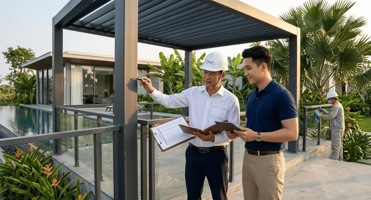 Checklist trước khi bàn giao cùng CMC Architects Việt Nam