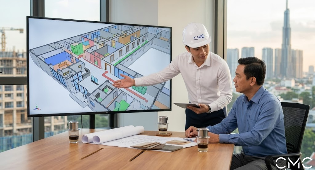 Một sai lầm thường gặp là xem BIM như phối cảnh