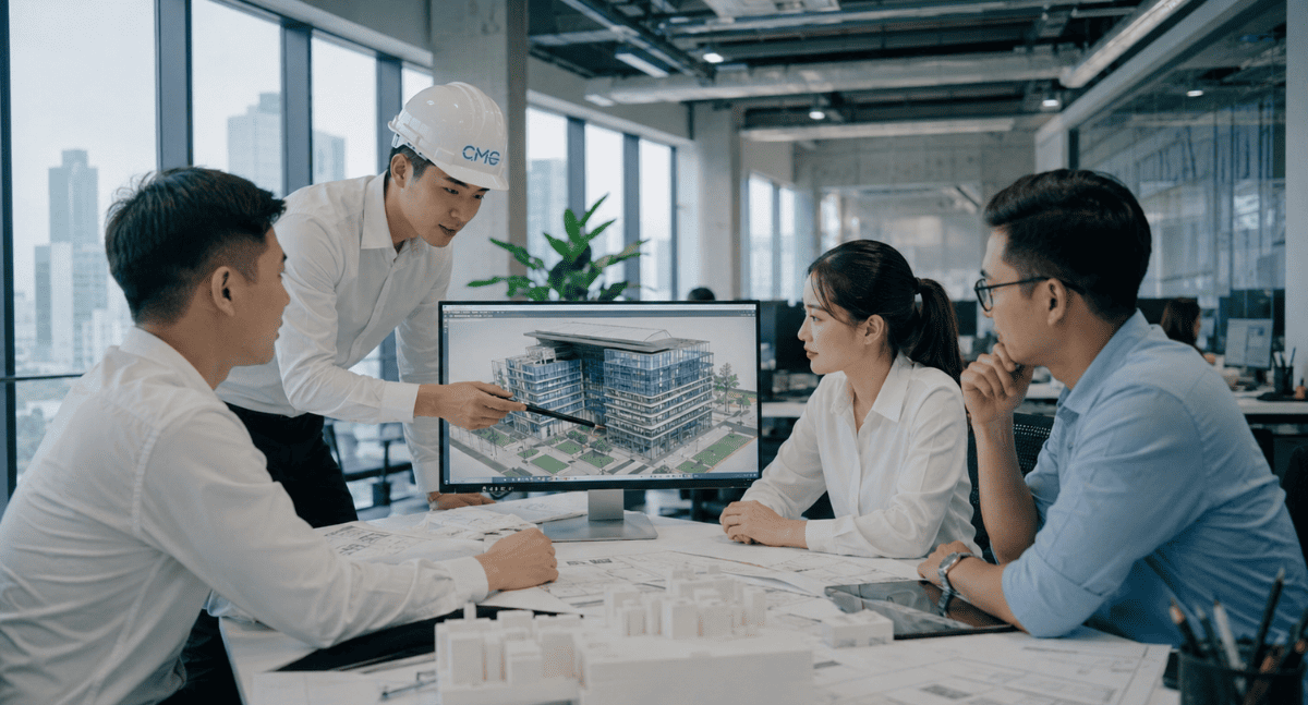 Dịch vụ BIM của công ty CMC Architects Việt Nam