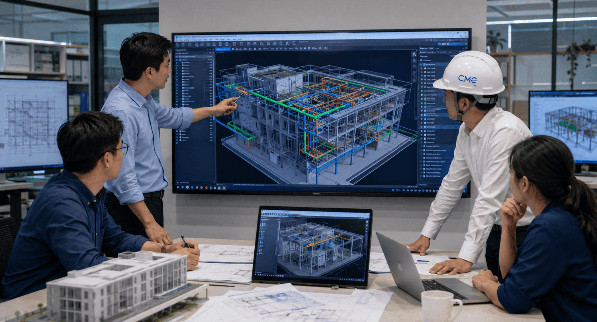 Điểm khác biệt trong dịch vụ BIM của CMC Architects Việt Nam