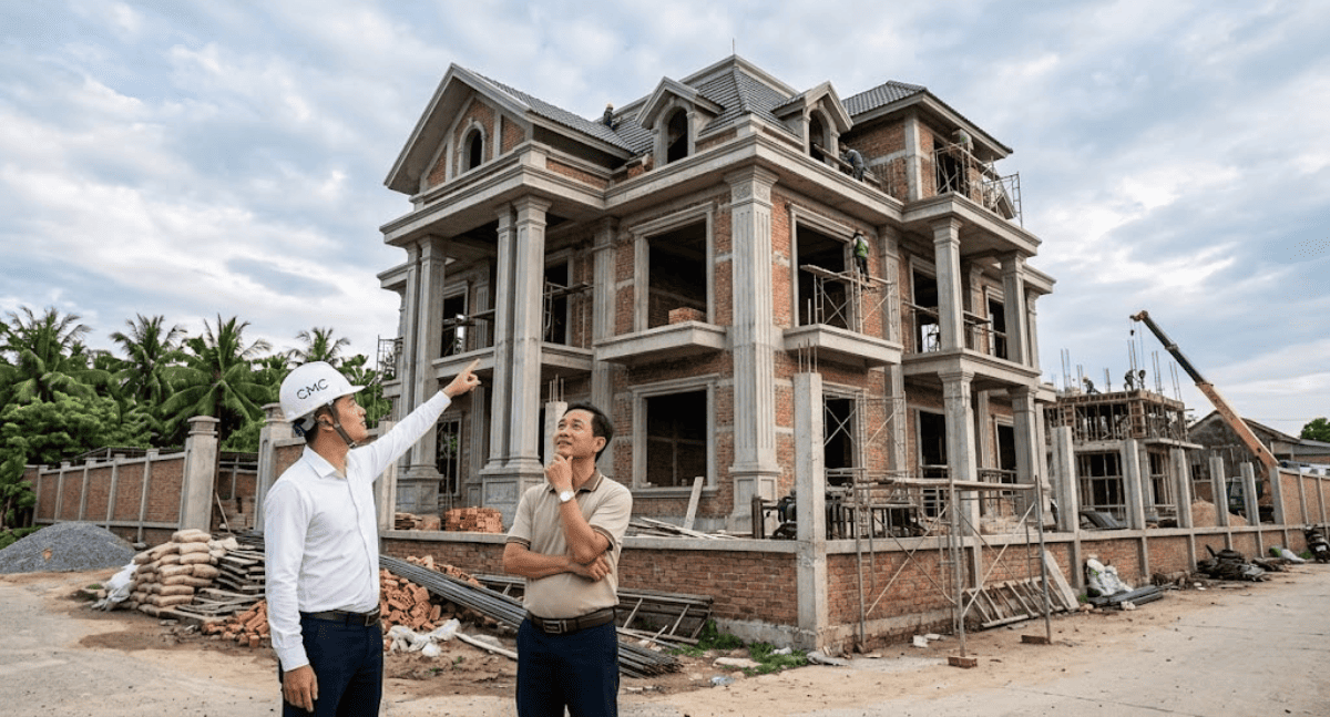 Vẻ đẹp của biệt thư tân cổ điển do CMC Architects thiết kế