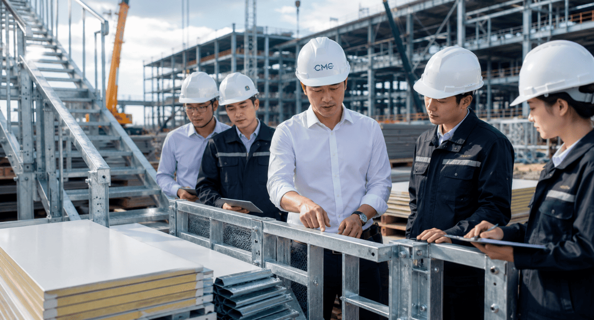 Thiết kế và sản xuất các hạng mục thép