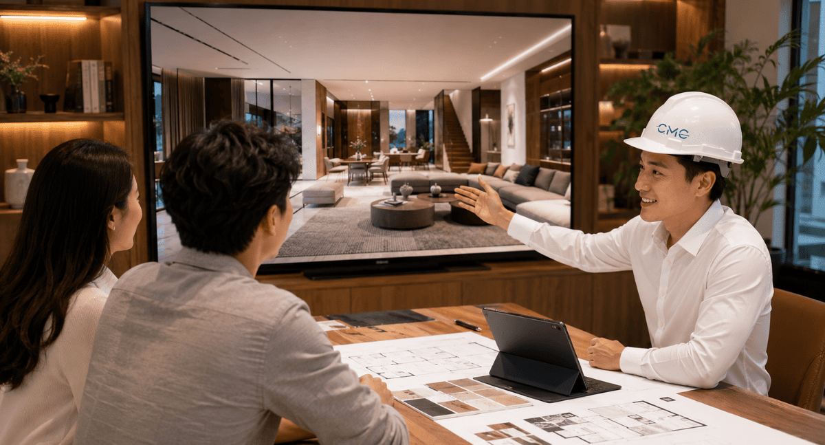 Dịch vụ thiết kế phối cảnh kiến trúc nội thất của CMC Architects phù hợp với những ai