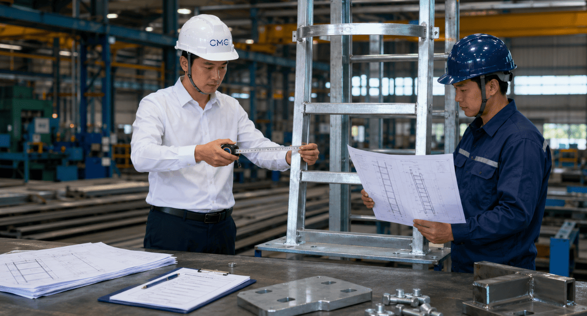 CMC Architects Vietnam provides support in the implementation of professional technical staircase drawings