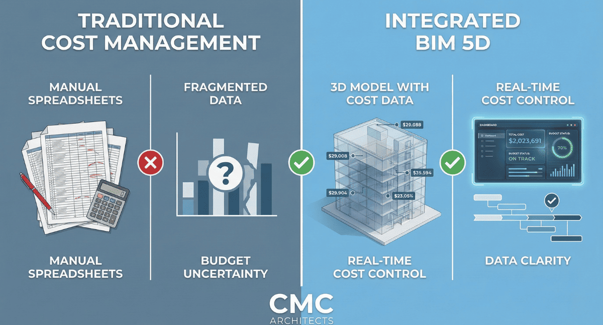 BIM 5D tại CMC Archtects không chỉ mô hình mà là giải pháp