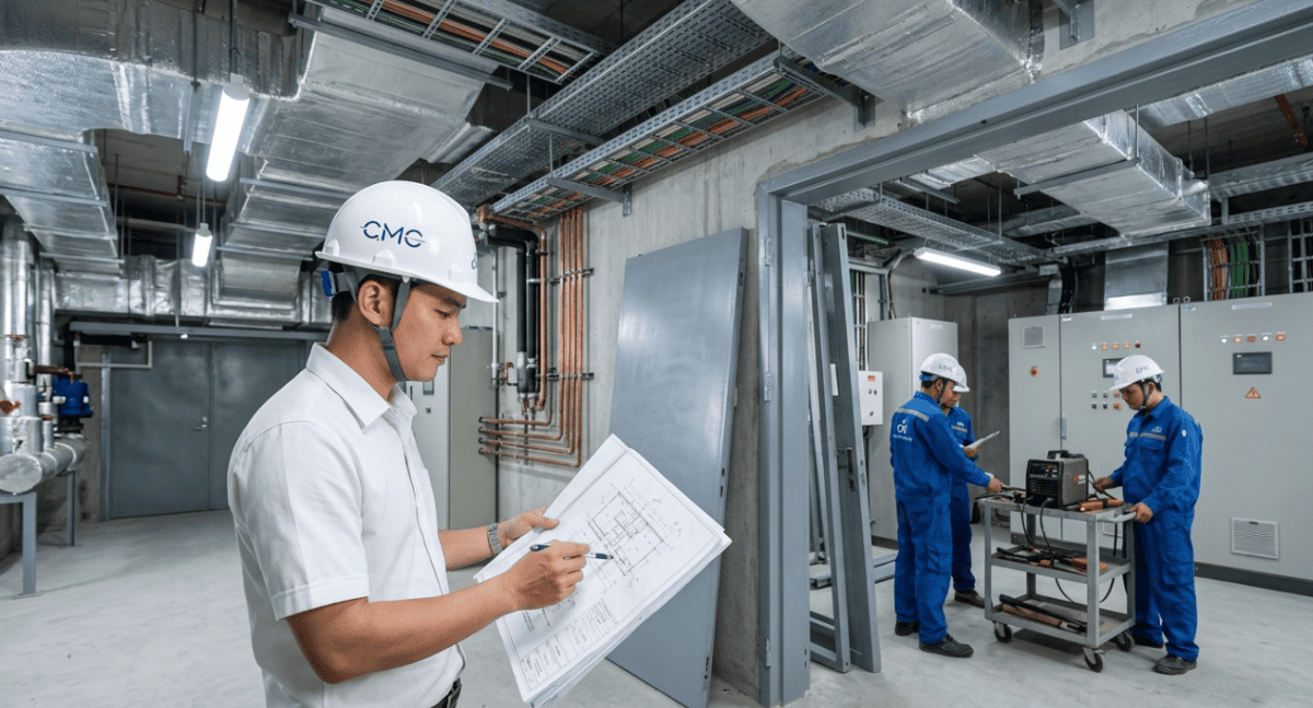 Ứng dụng của khung cửa thép trong công trình tại CMC Architects Việt Nam