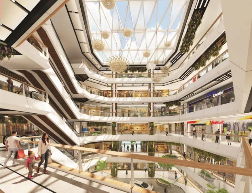 Phối cảnh trung tâm thương mại Hình 3