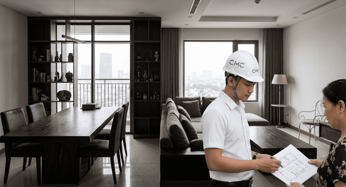 Phối cảnh giúp thấy lại mặt bằng theo cách trực quan hơn