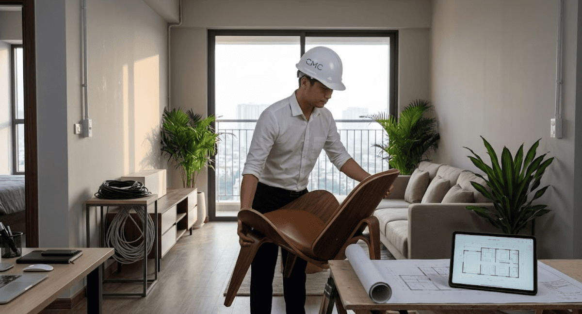 CMC Architects ứng dụng phối cảnh trong tối ưu mặt bằng