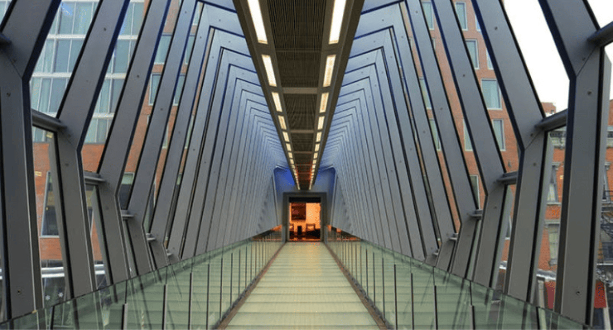 Công trình thép đã hoàn thành