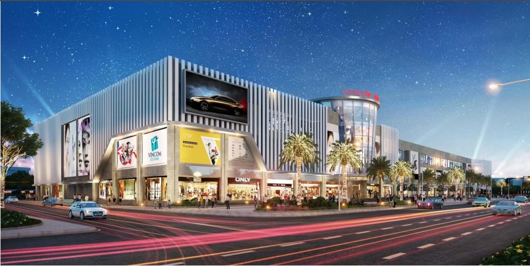 Phối cảnh trung tâm thương mại Hình 1