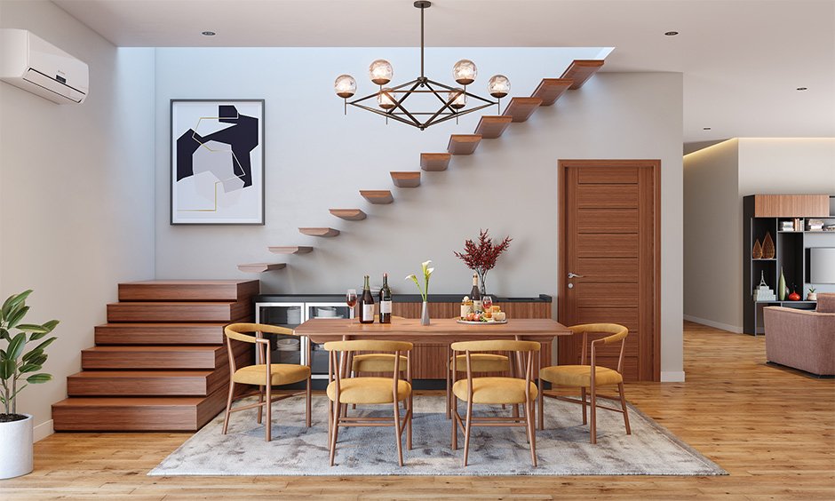 Cầu thang nghệ thuật điểm nhấn không gian