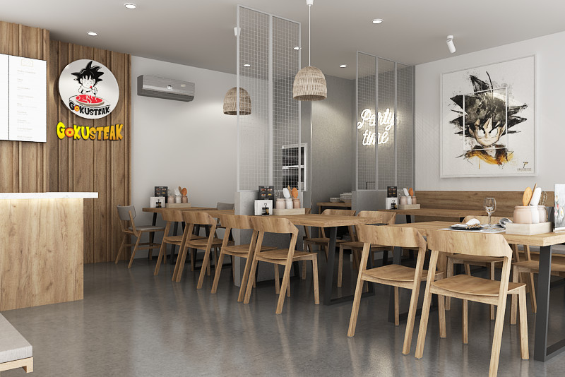 Phối cảnh CG về nhà hàng 2