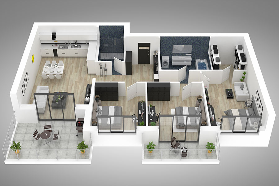 Giới thiệu phối cảnh 3D là gì