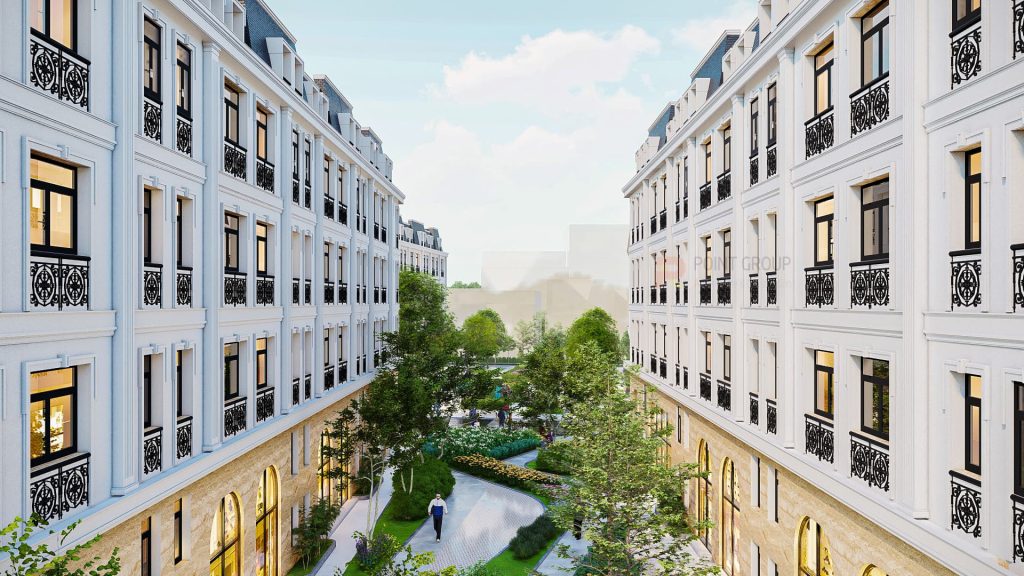 Cảnh quan xanh Dự án Riverside House