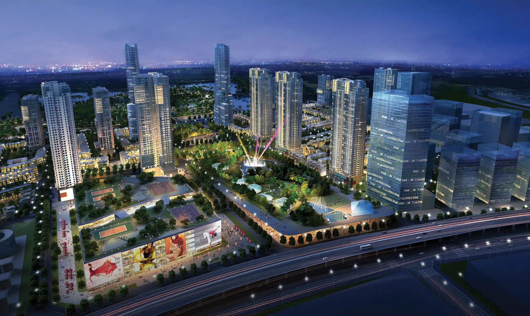 Kiến trúc hiện đại đâm chất nhân văn Dự án The Central Park