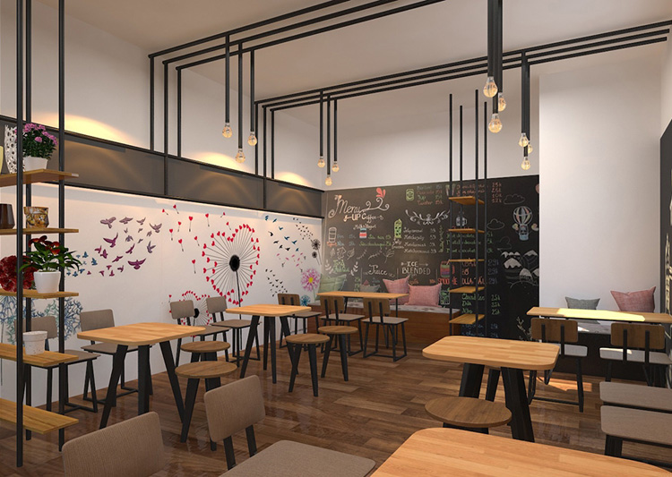 Phối cảnh CG về nhà hàng 4