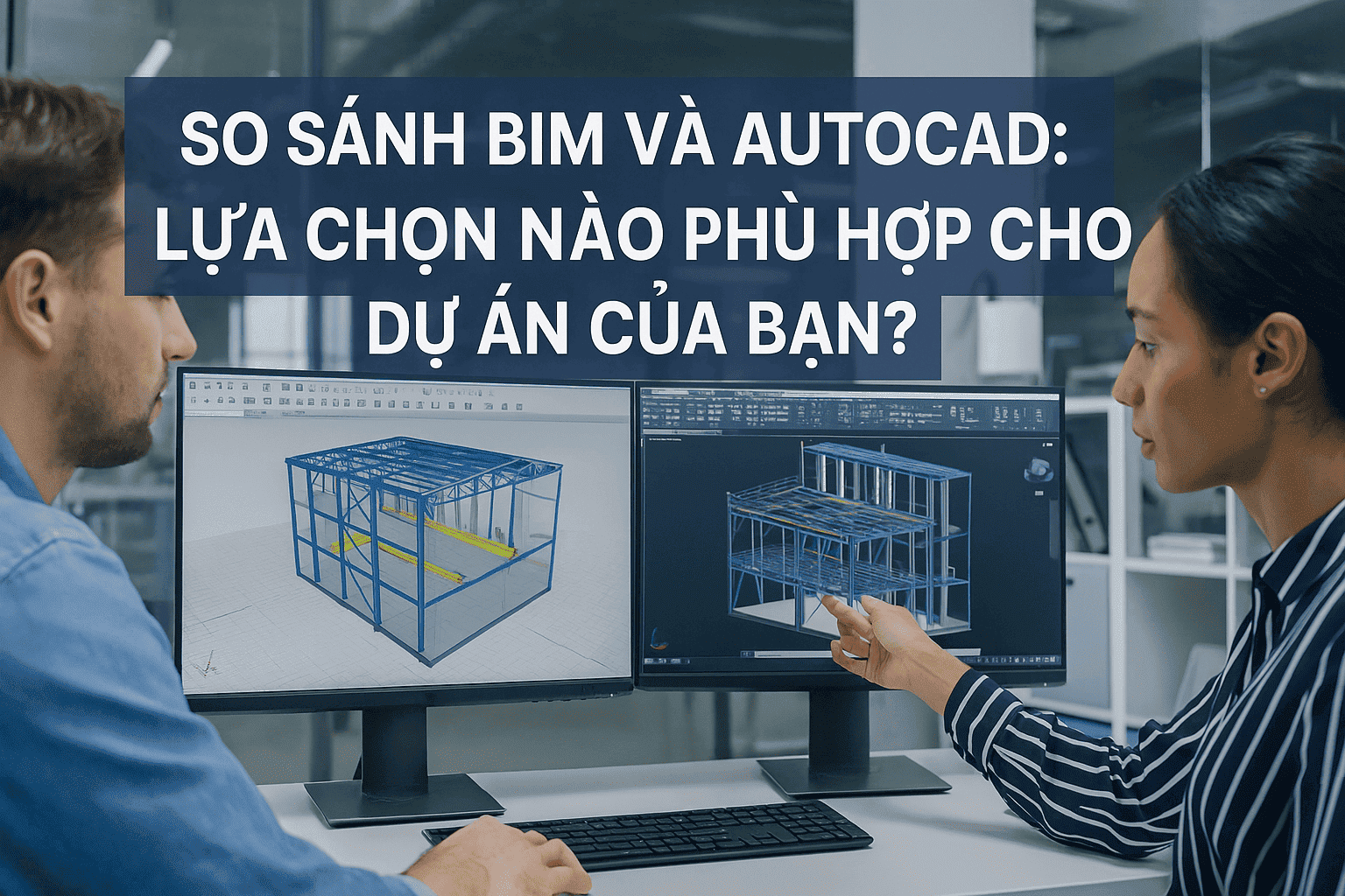 So sanh giữa BIM và AutoCad lựa chọn nào phù hợp
