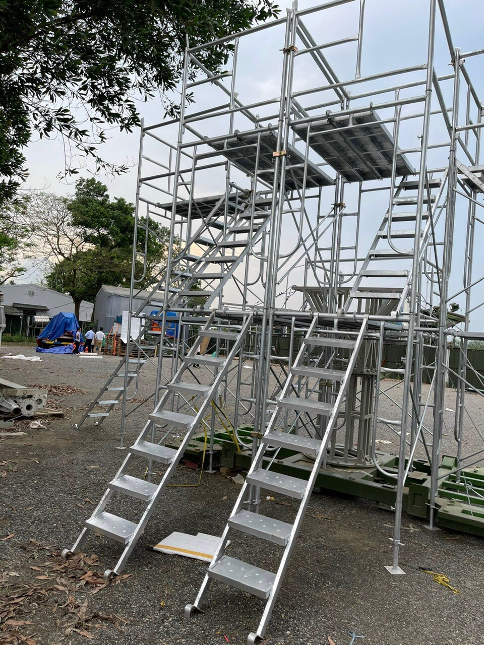 Thang leo đã hoàn thành tại CMC Architects Việt Nam