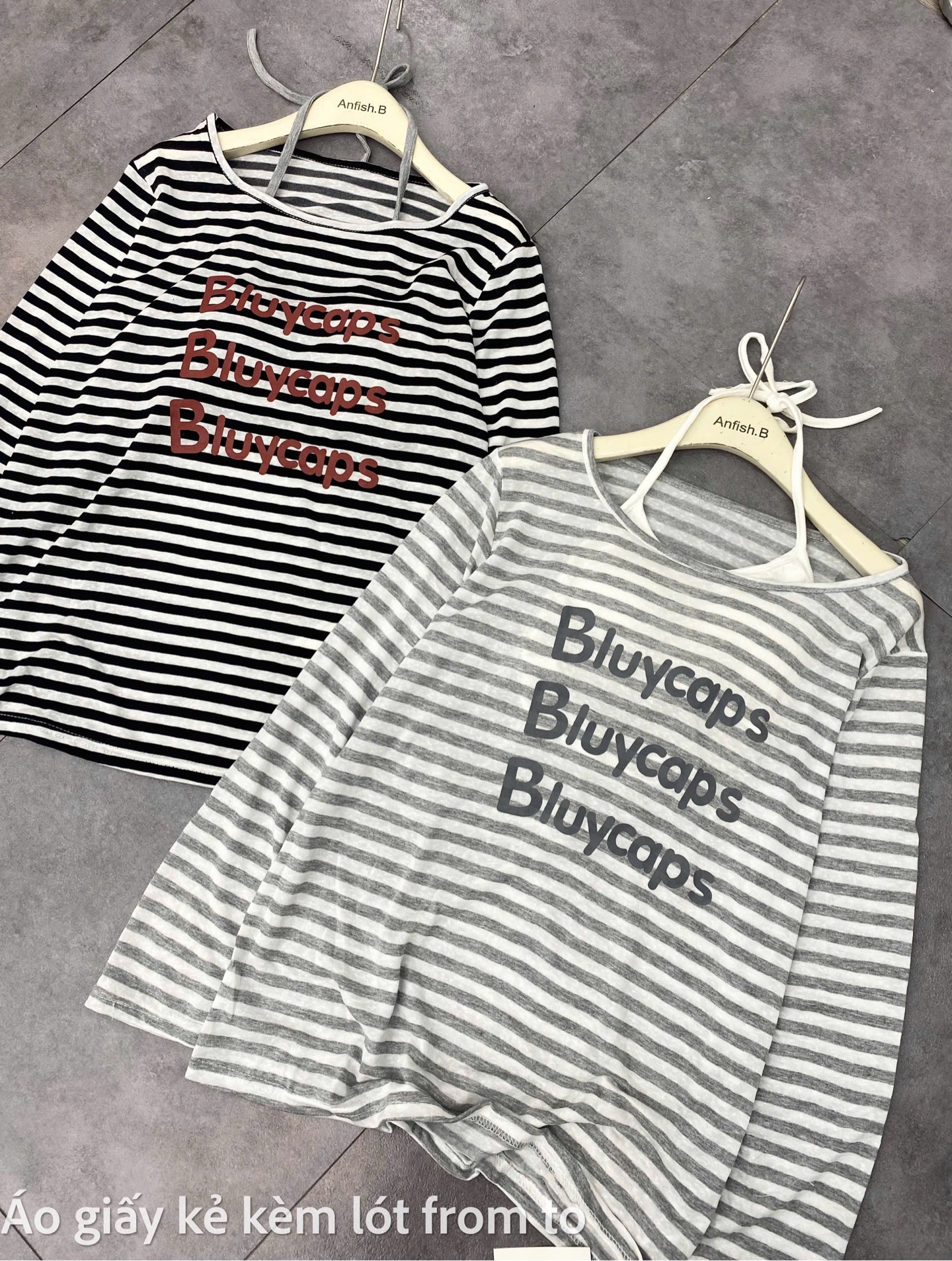 Áo thun giấy  Bluycaps kèm bra