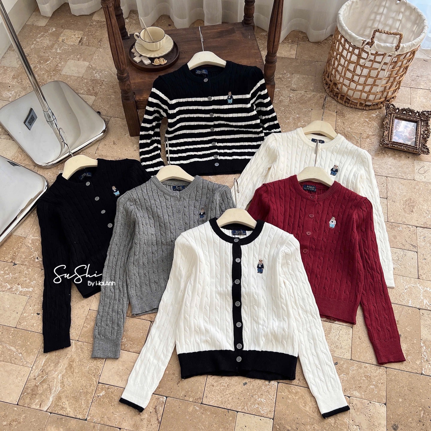 A len gấu thừng tay dài