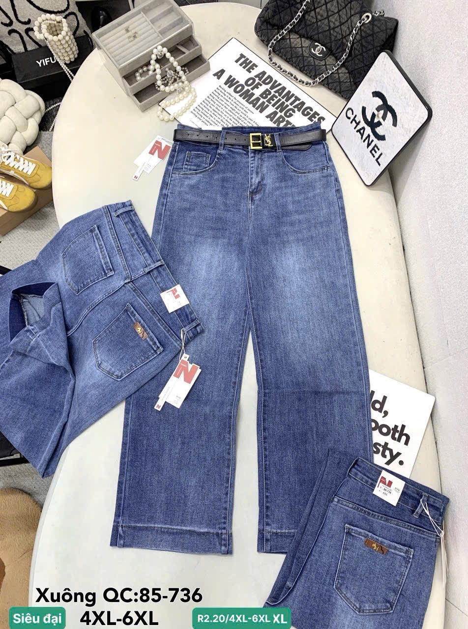 JC18 jean siêu đại xuông tag ngựa sau 85736
