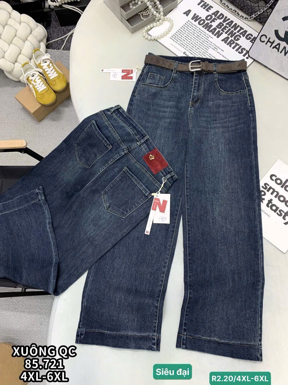 JC13 siêu đại xuông tag đỏ tim 85721