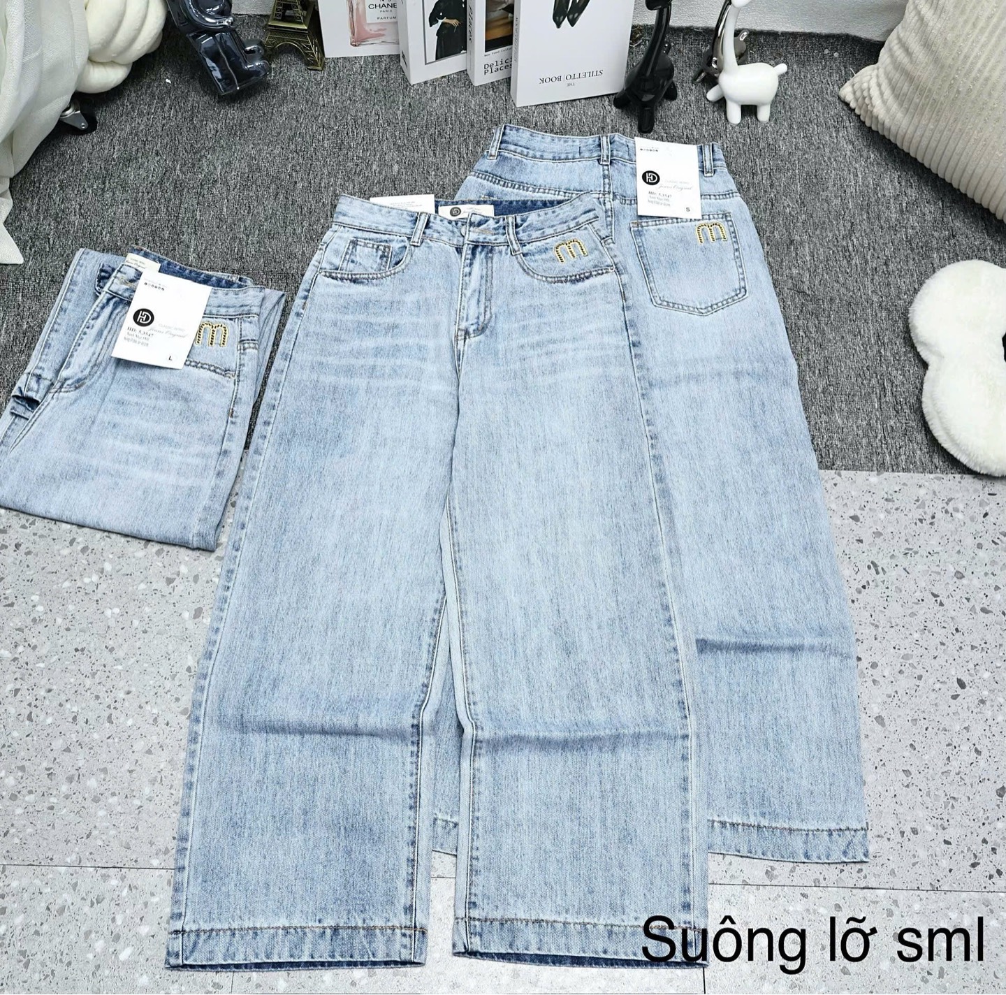 J12 suông lỡ xanh nhạt 3547
