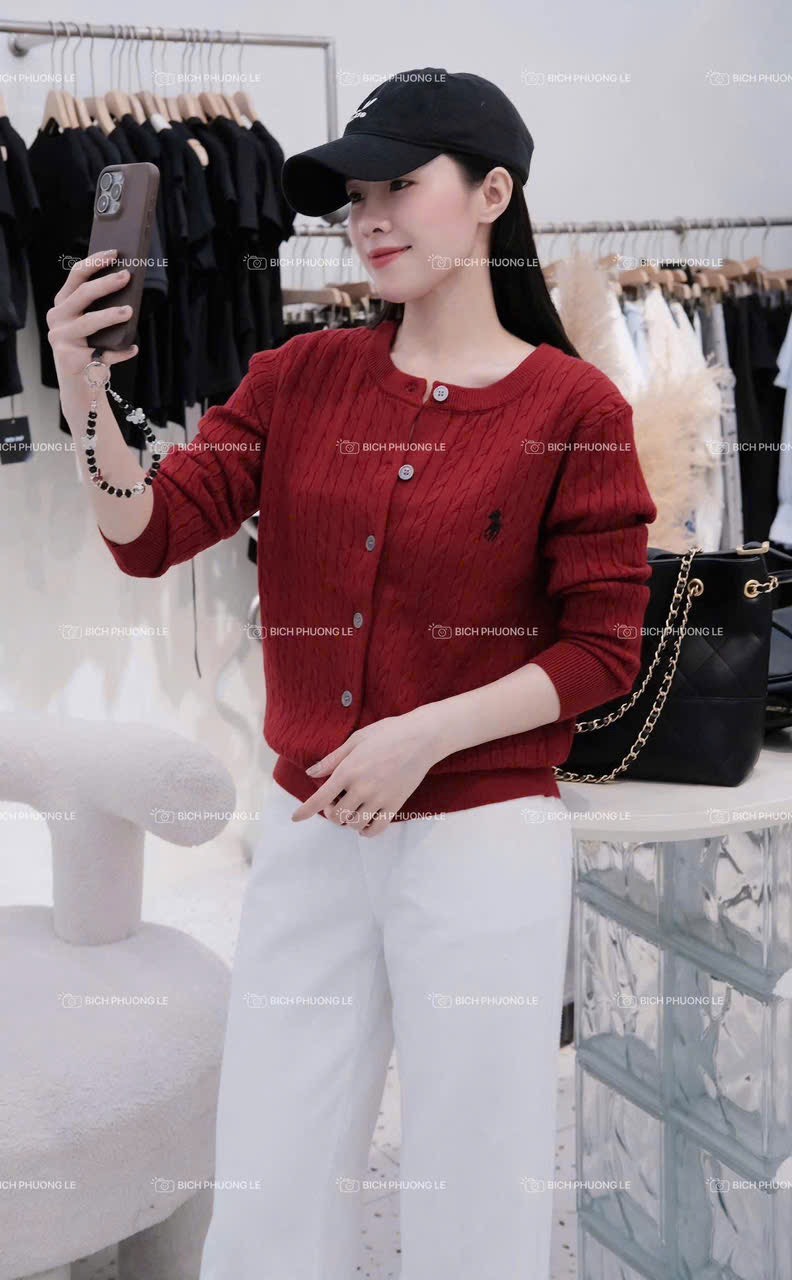 Áo kiểu len ngựa thừng trơn