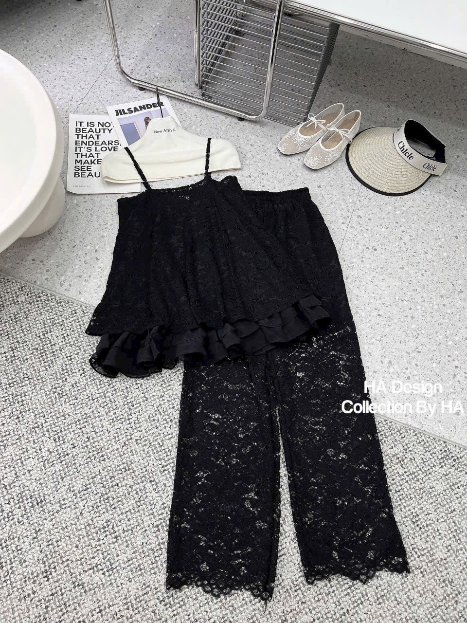 Set ren tiểu thư cao cấp