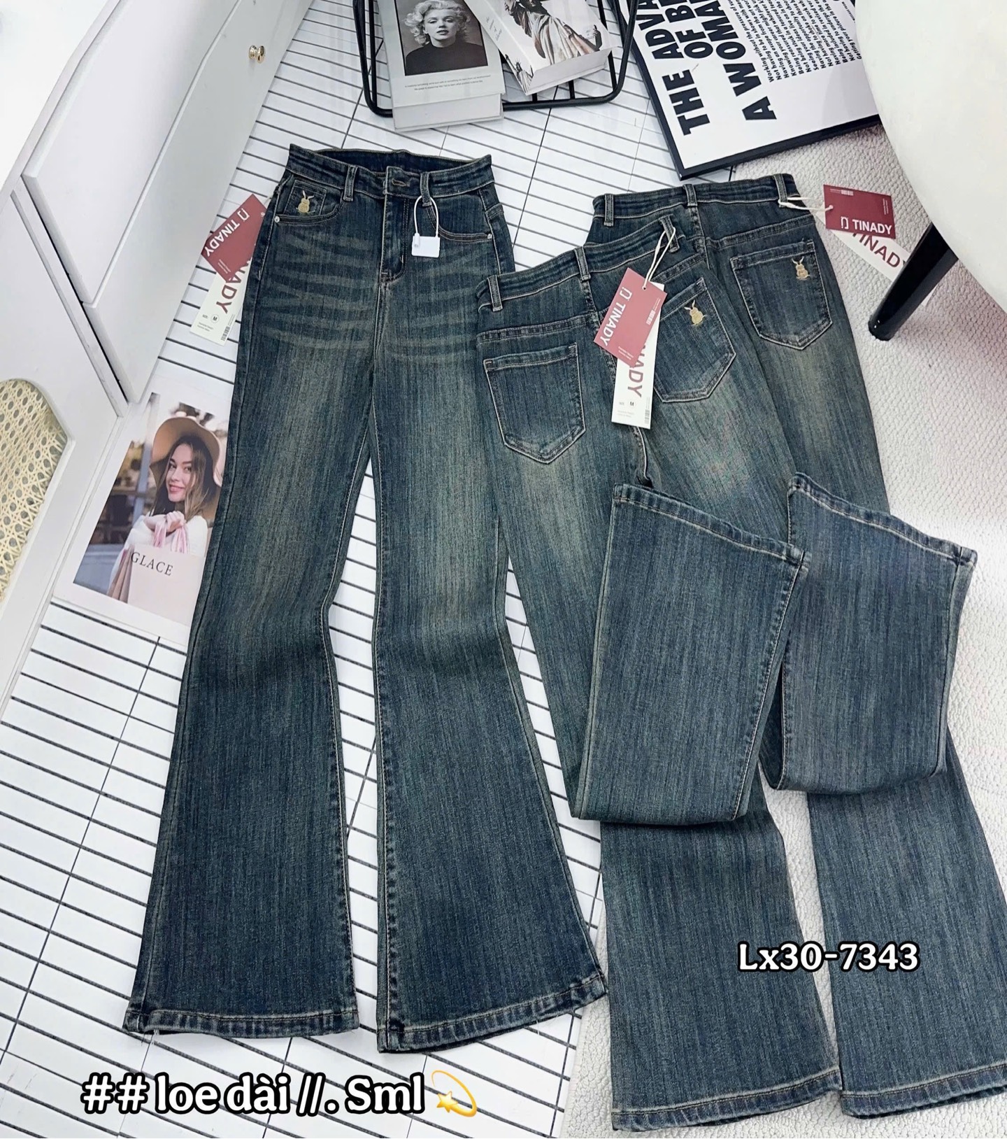 J59 jean loe dàu wash