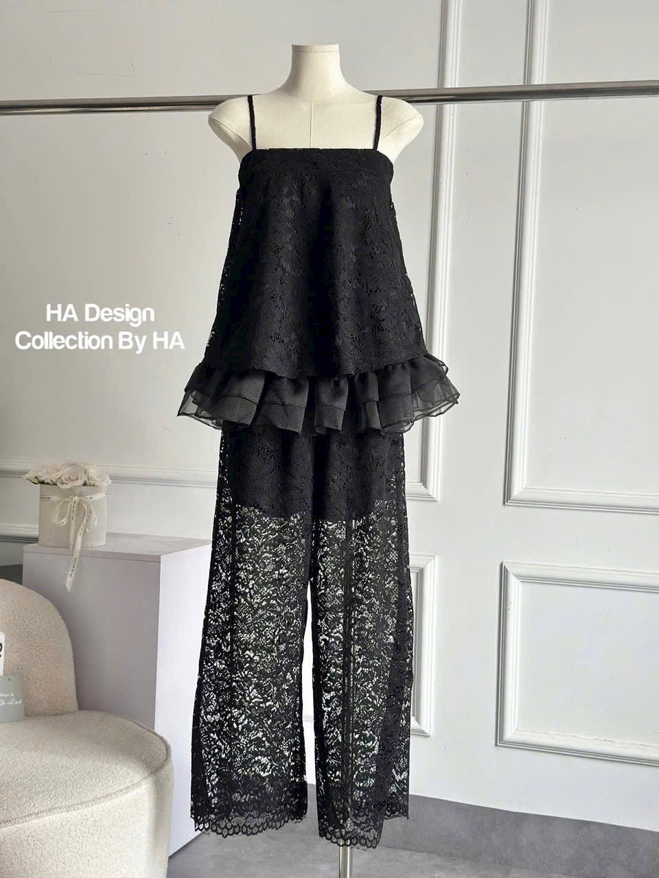 Set ren tiểu thư cao cấp