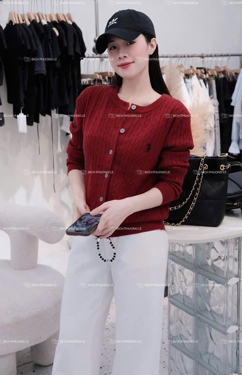 Áo kiểu len ngựa thừng trơn