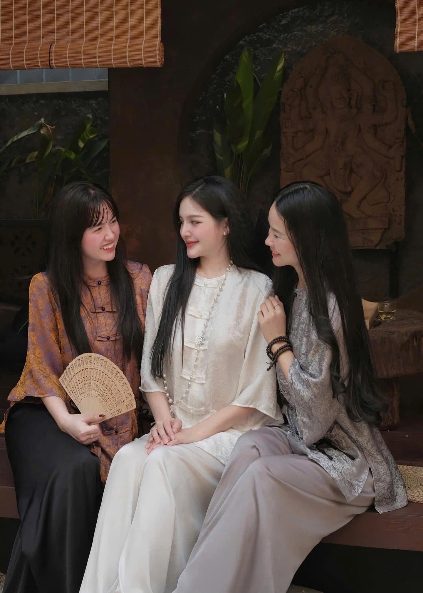 Đồ lam nút nơ túi lộc
