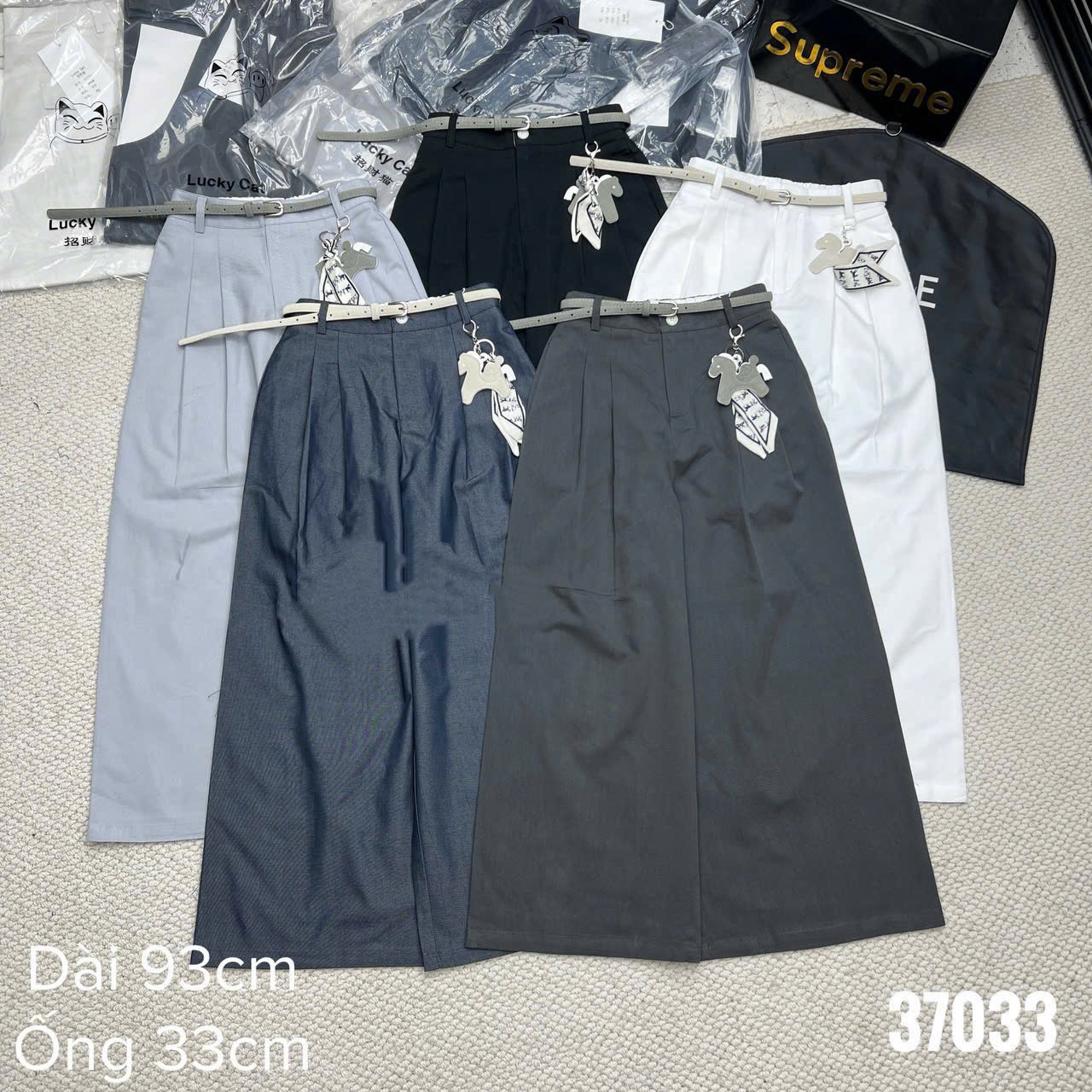 Quần tây kèm dây nịt ngựa 37033