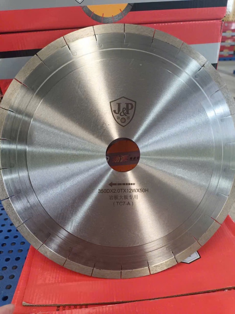 Lưỡi cắt gạch jp 350 móc câu trắng lỗ trục 50