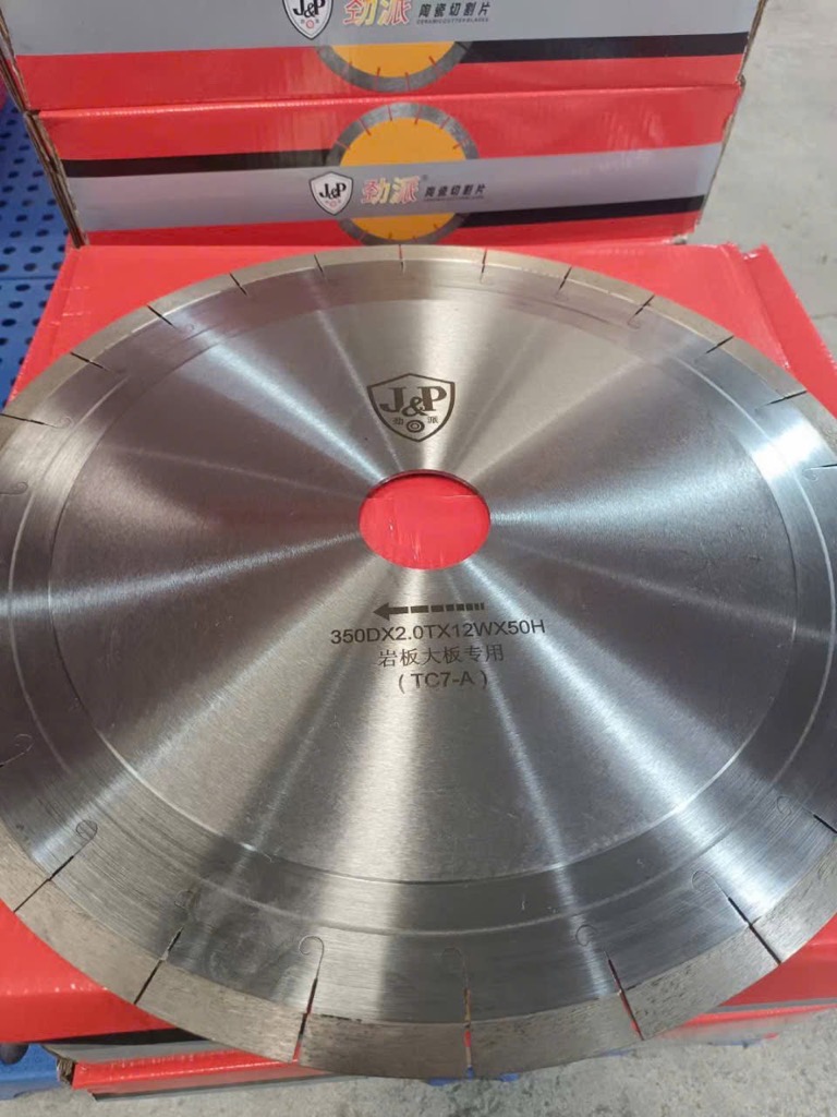 Lưỡi cắt gạch jp 350 móc câu trắng lỗ trục 50