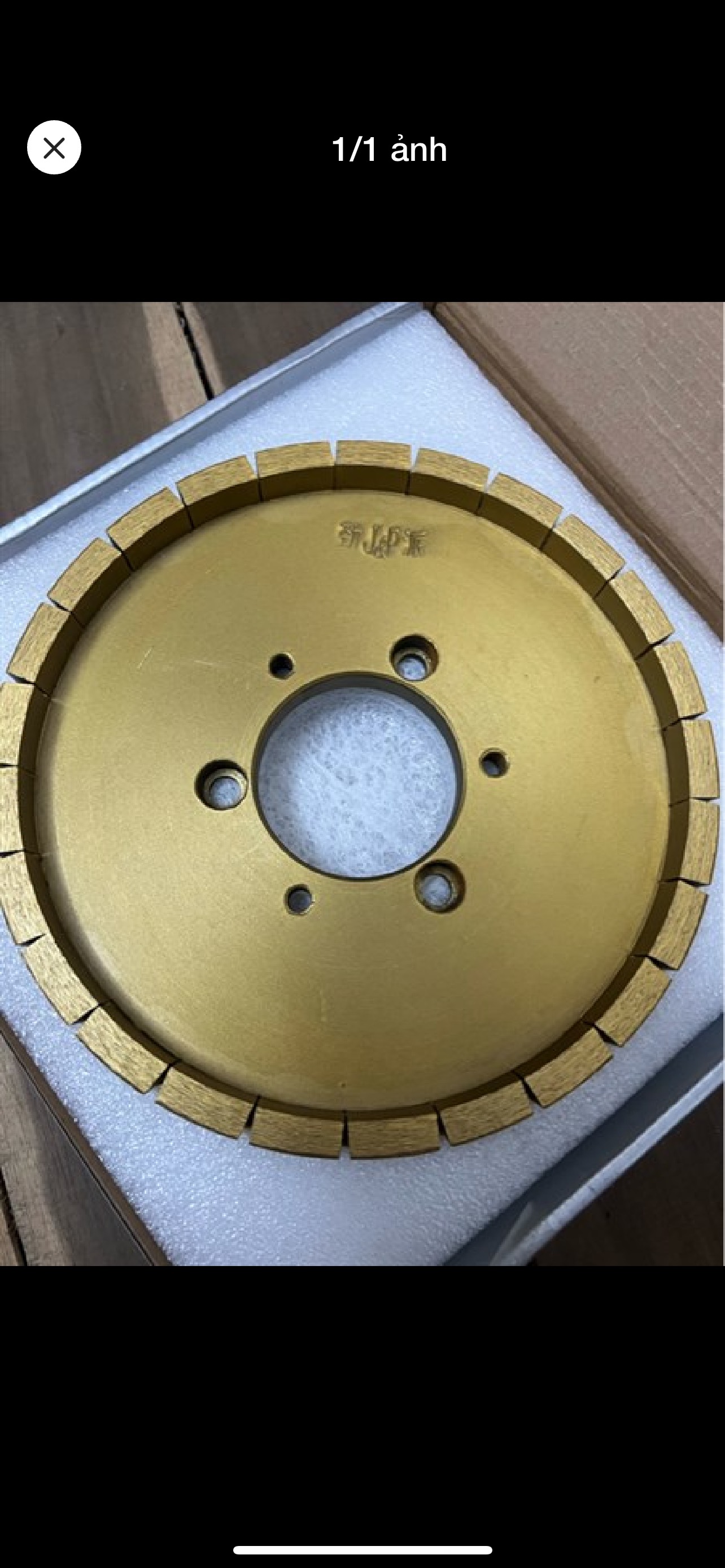 Bát mài cạnh gạch D200 lỗ 60