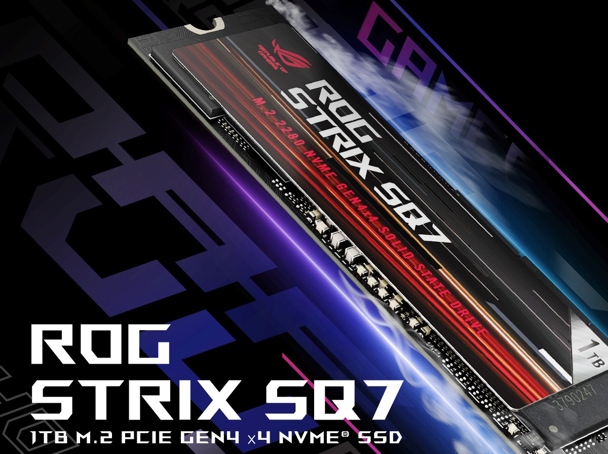ASUS sắp ra mắt mẫu SSD ROG Strix SQ7 ASUS sắp ra mắt mẫu SSD ROG Strix SQ7