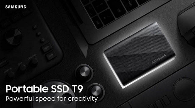 Ổ cứng di động Samsung SSD T9 ra mắt Ổ cứng di động Samsung SSD T9 ra mắt