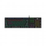 Bàn phím cơ gaming có đèn LED Lecoo KG1101