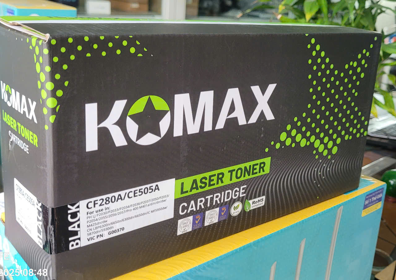 Hộp Mực in Laser đen trắng thay thế HP80A (CF280A) - Dùng cho máy HP LaserJet Pro 400 MFP M425dn, M401d, M401n, M401dn