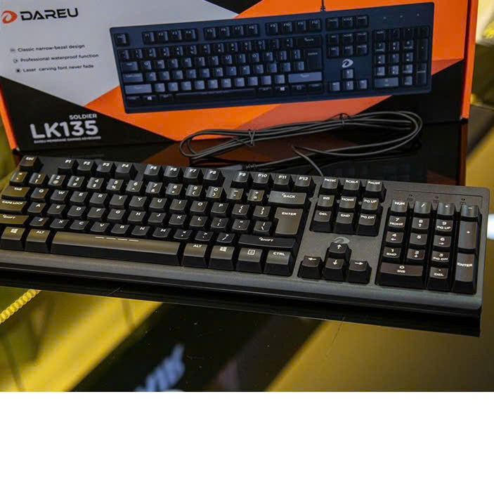 Bàn phím Dareu LK135 USB Black