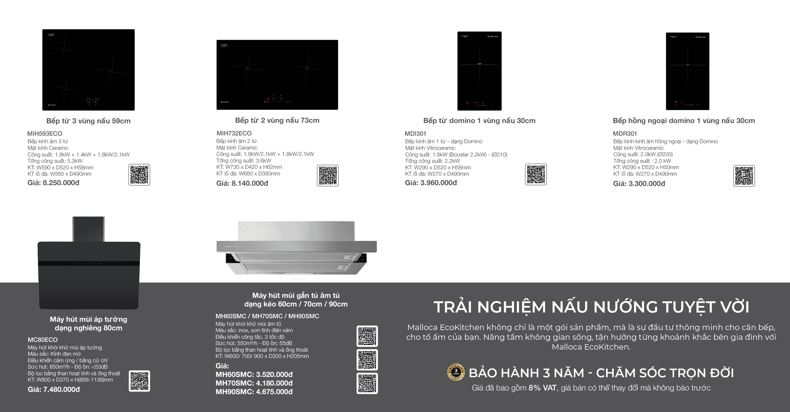 Malloca eco kitchen 2025 collection h3