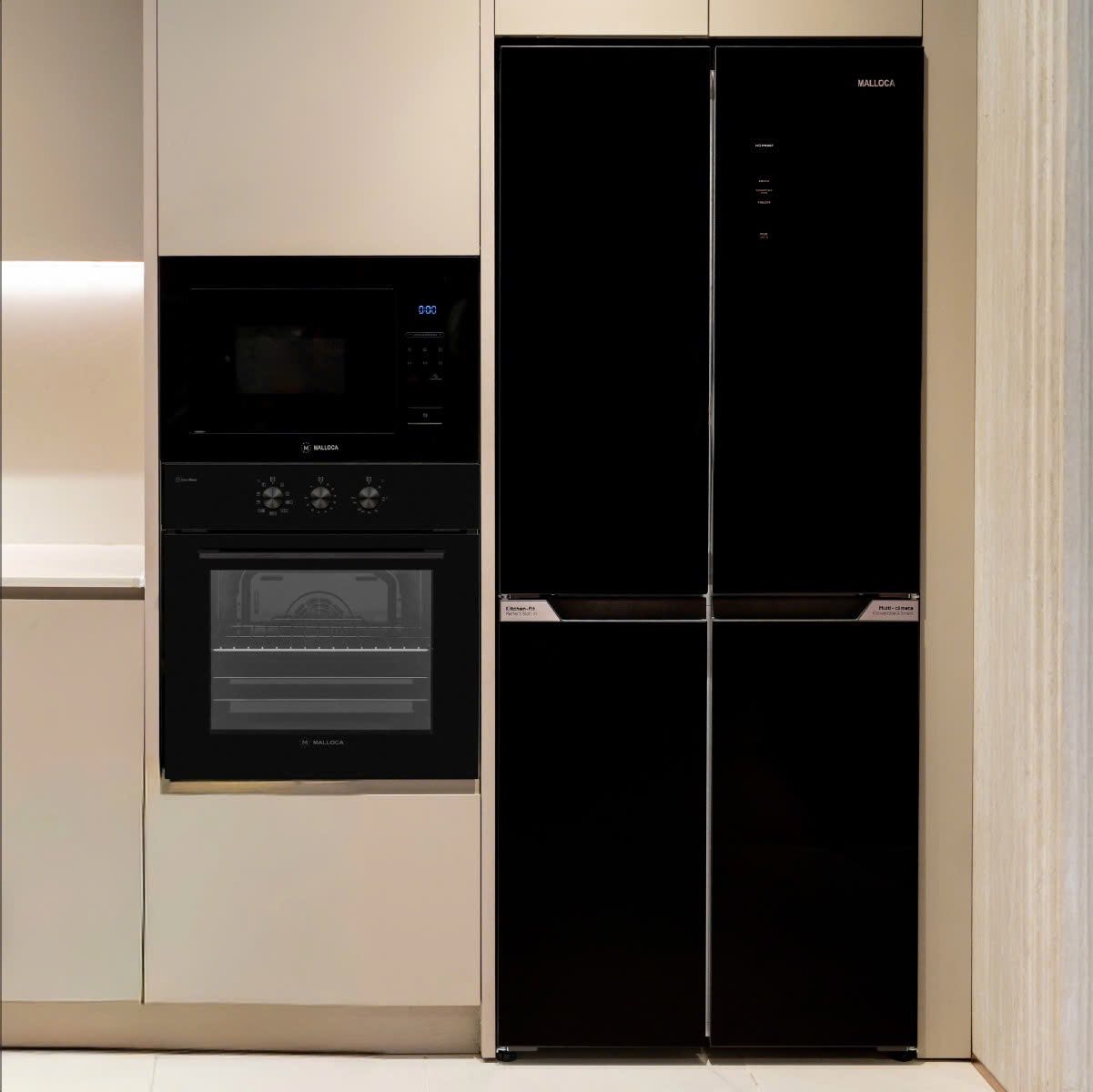 tủ lạnh Malloca MF428SBI