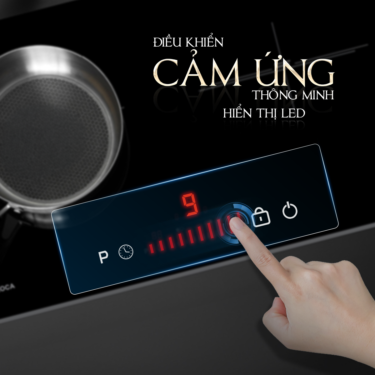 Bếp từ hồng ngoại Malloca MH732IRN