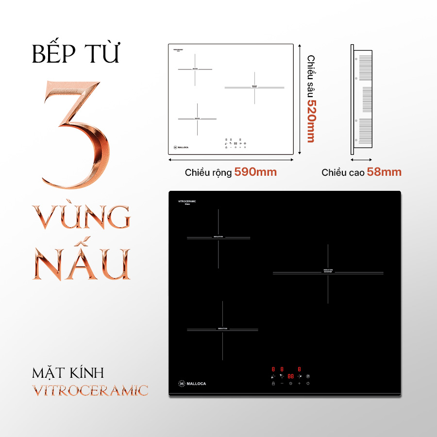 Bếp từ Malloca MH5903IN
